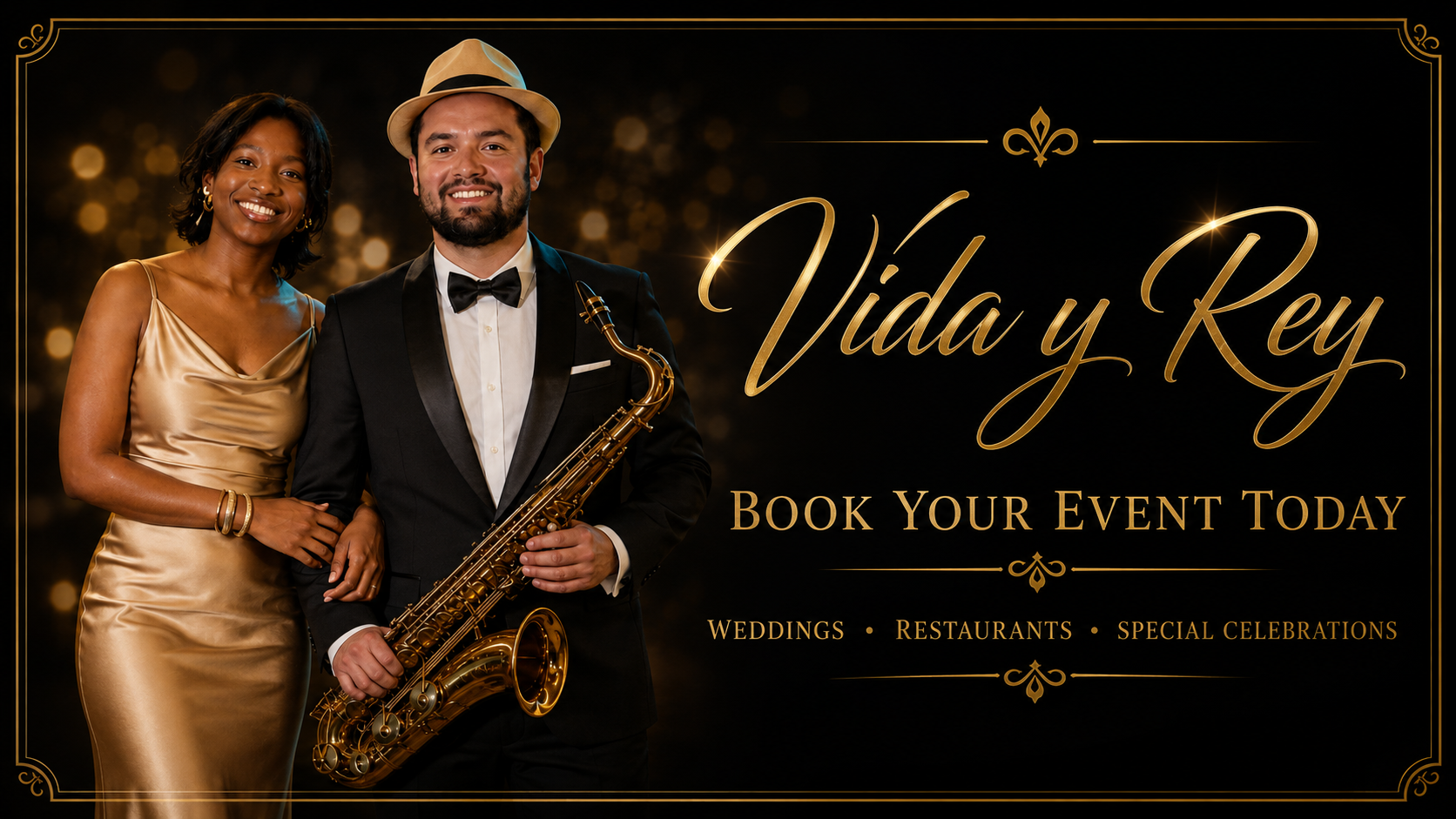 Weddings live music by Vida y Rey